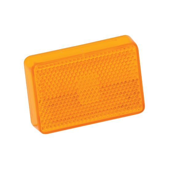 222012 Wesbar Rectangular Single Amber Snap on Trailer 47-222012 Clearance Light