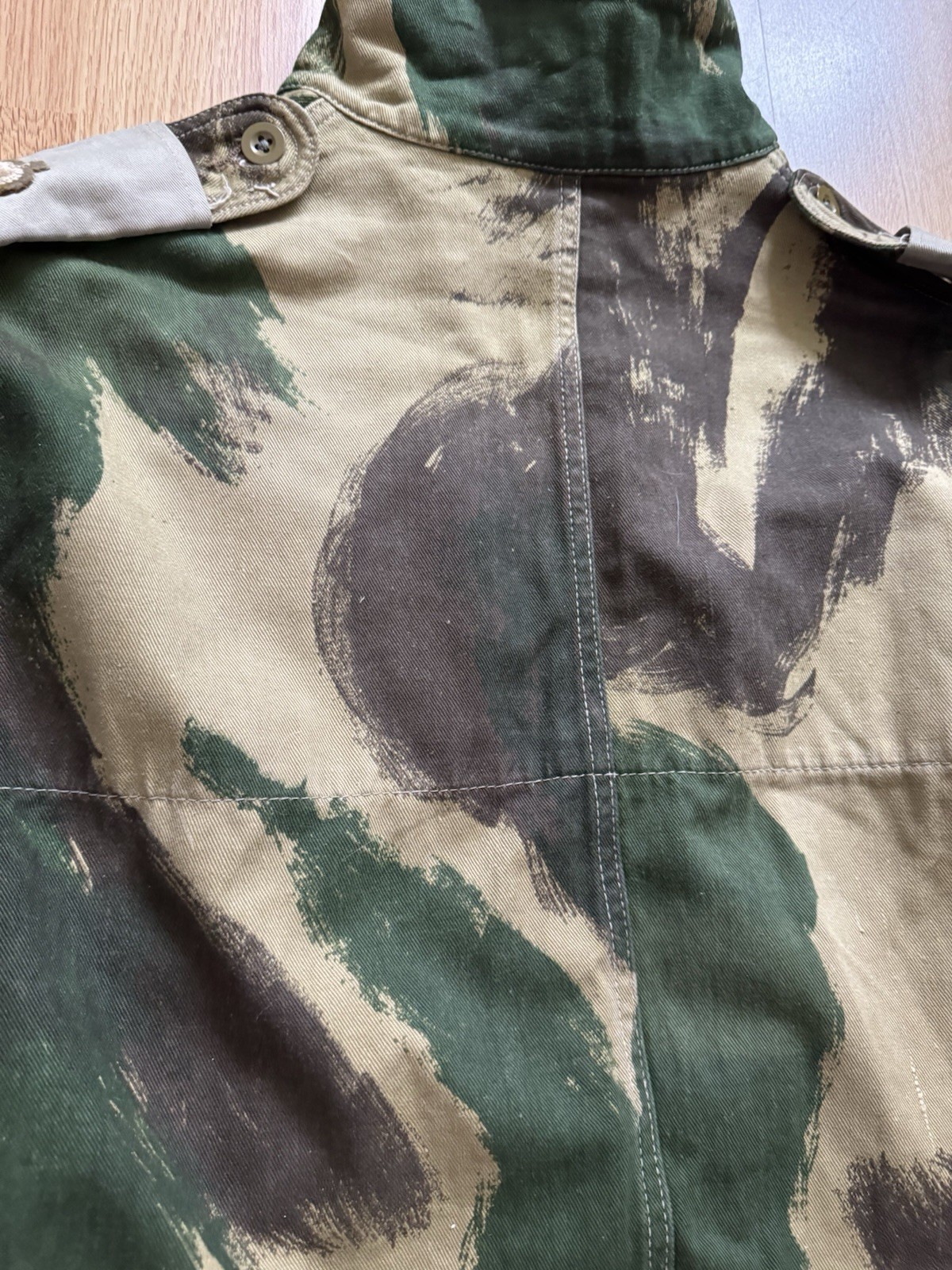 Genuine 1959 Pattern Denison Smock Major Rank & Wings Airborne Parachute