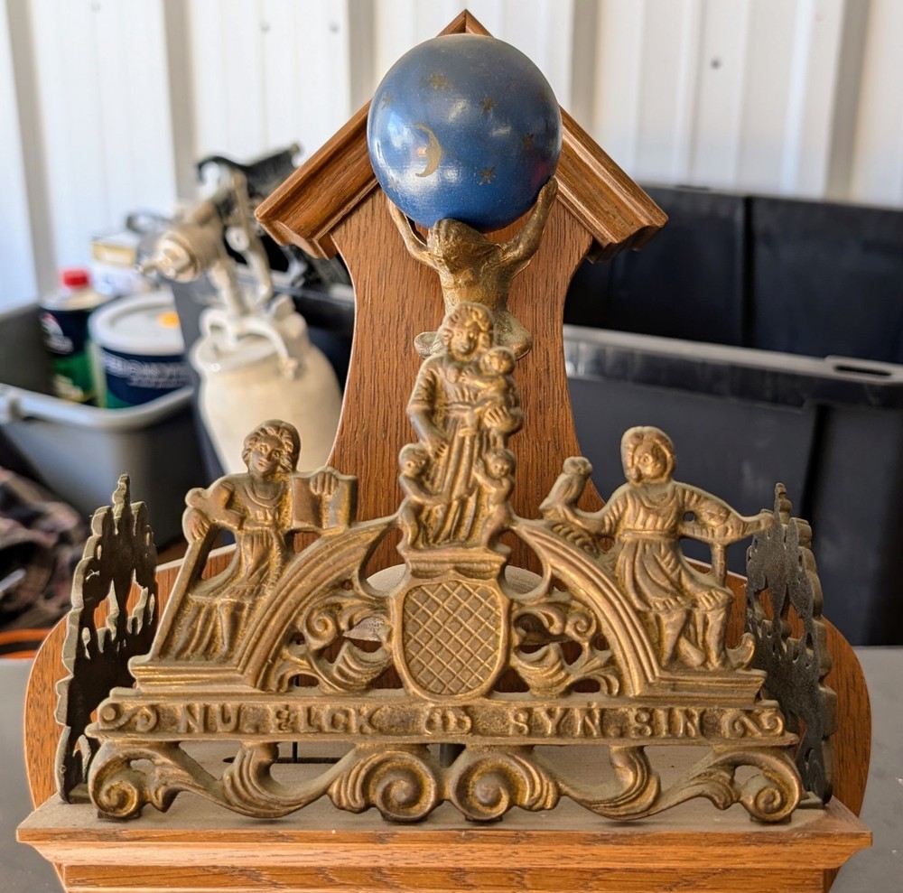 Dutch Zaandam Weight-Driven Wall Clock