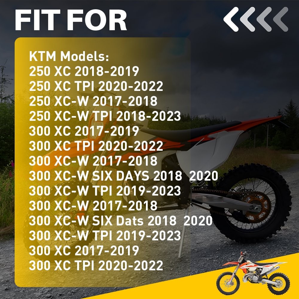 Starter For KTM 250 300 XC XC-W Six Days TPI 2017-2019 OE# 55440001000