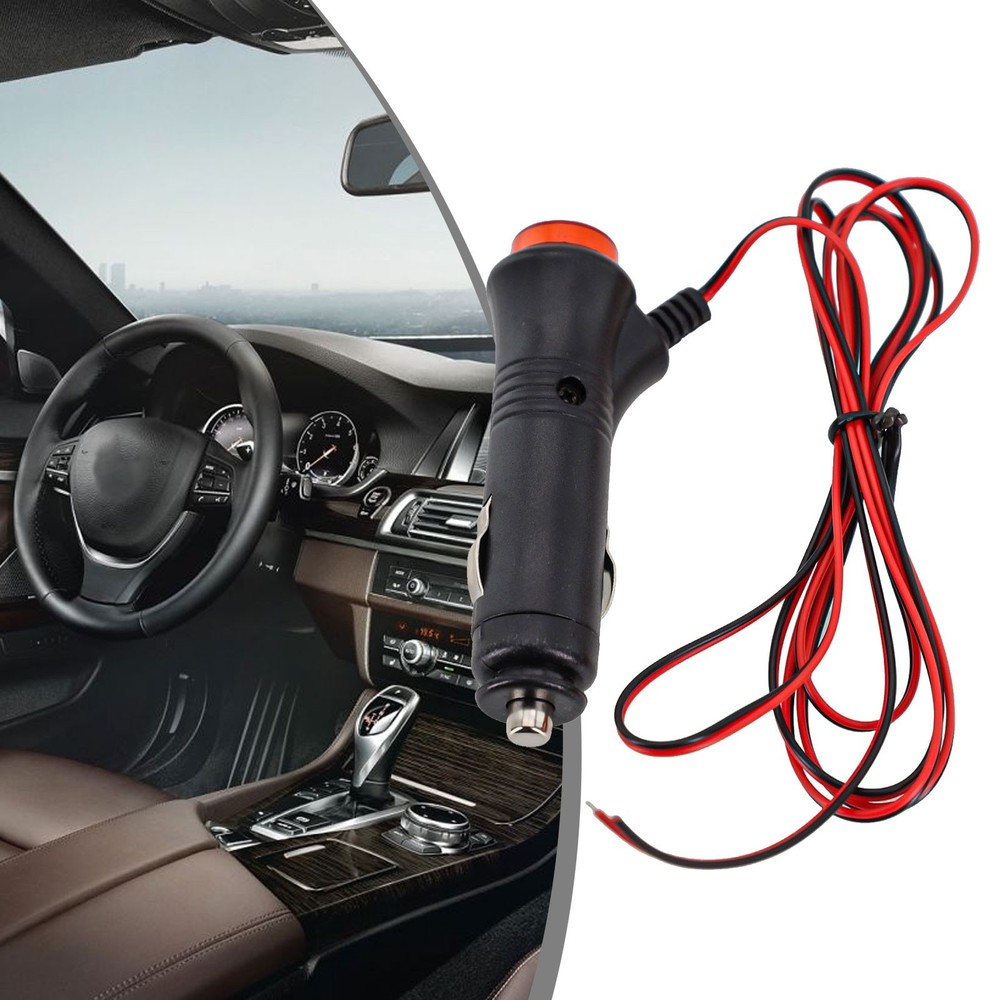Dependable Power Cord with On Off Switch Perfect for Inside Car Installation