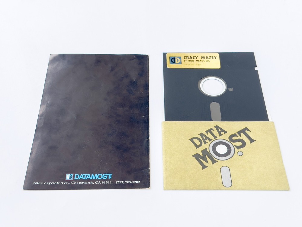 Crazy Mazey - Datamost - 1982 / Apple II