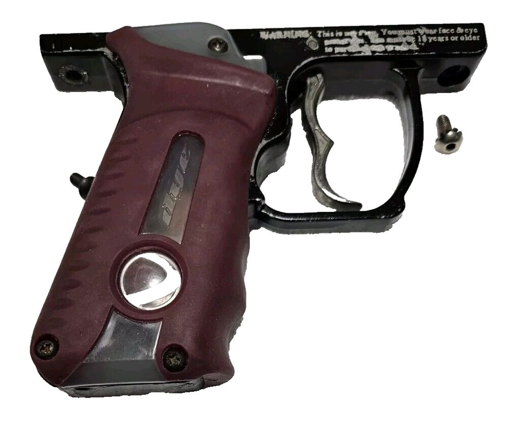 Spyder Paintball Gun Electronic Trigger E grip Frame With Red DYE Sticky Imagine
