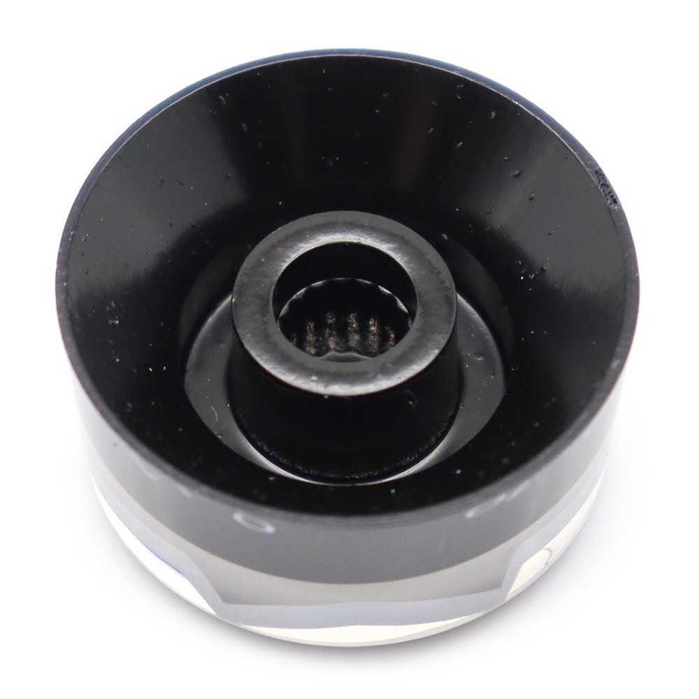 4Pcs Inlaid Star Acrylic Guitar Knobs Push-in Volume Amplifier Audio Knobs Black