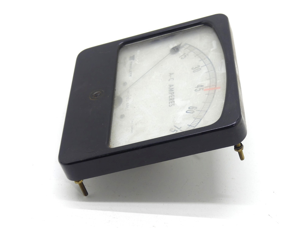 Triplett Model 636 A-C Amperes 49-4997 E