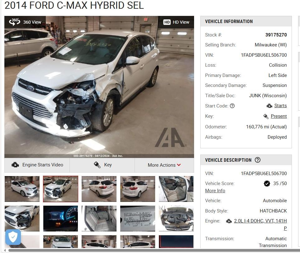 Used Telematics Interface Module fits: 2014 Ford C-max Communication voice recog