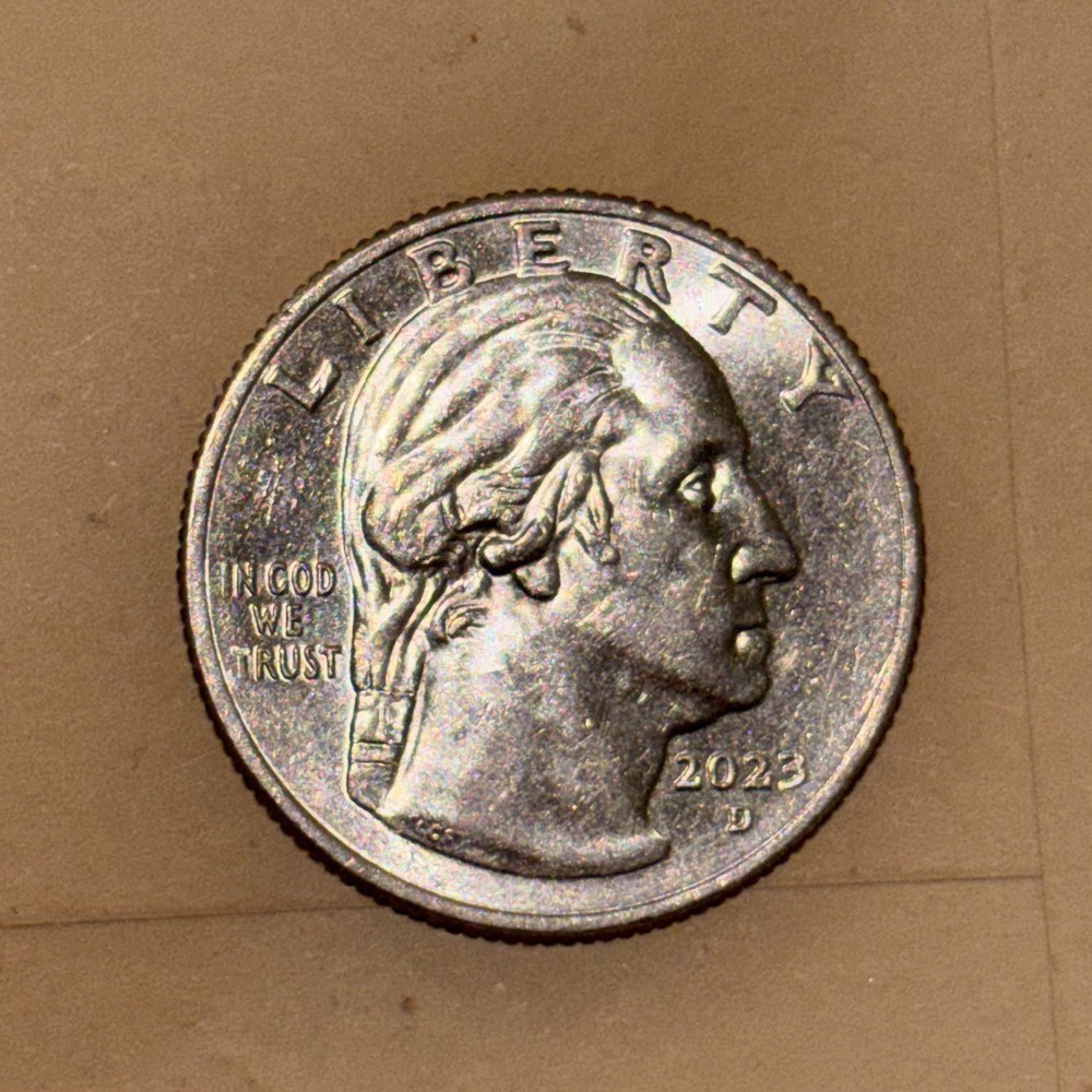 RARE 2023 D Edith Kanaka'Ole Quarter- In Cod We Trust Error