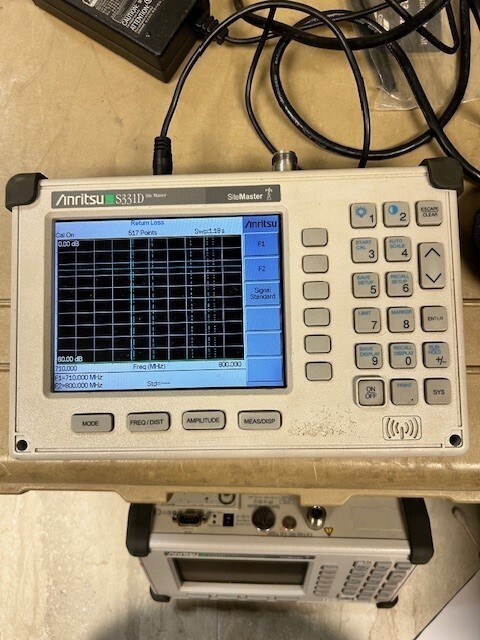 10 Anritsu S331D Site Master Cable & Antenna Analyzer SiteMaster S331