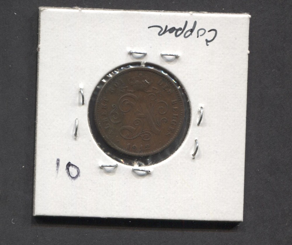1912-Belgium-VF/ 2 Cent