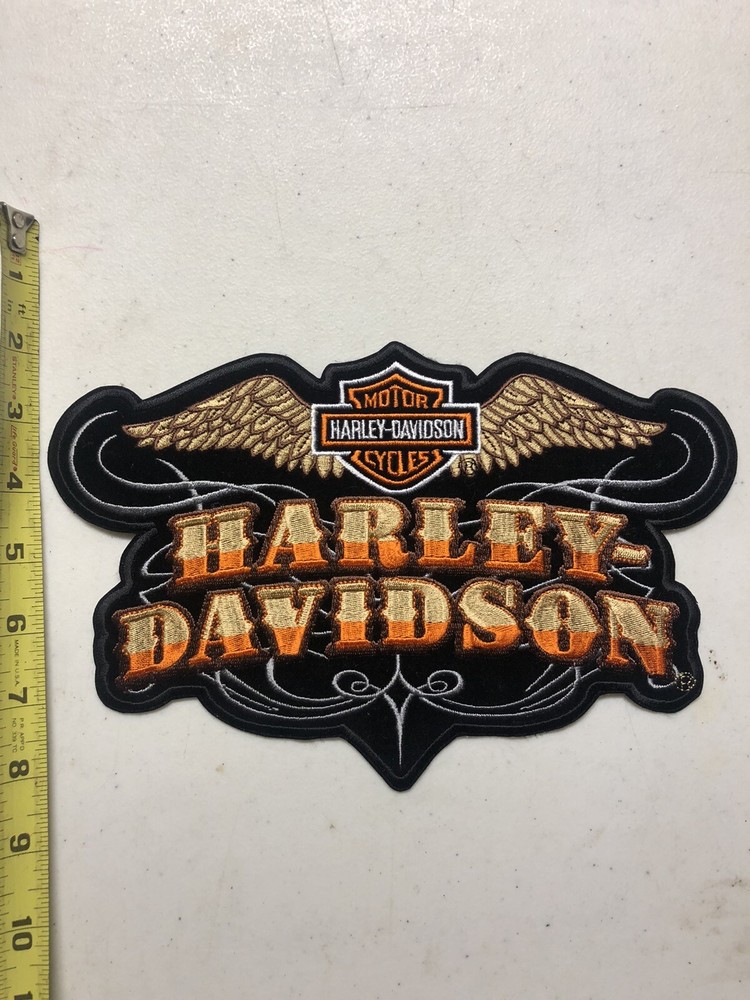 HARLEY DAVIDSON MOMENTUM WING PATCH Official Large!!