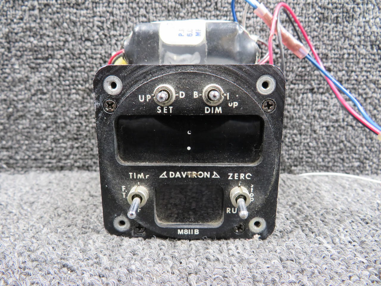 M811B Davtron Digital Clock Indicator (Black)