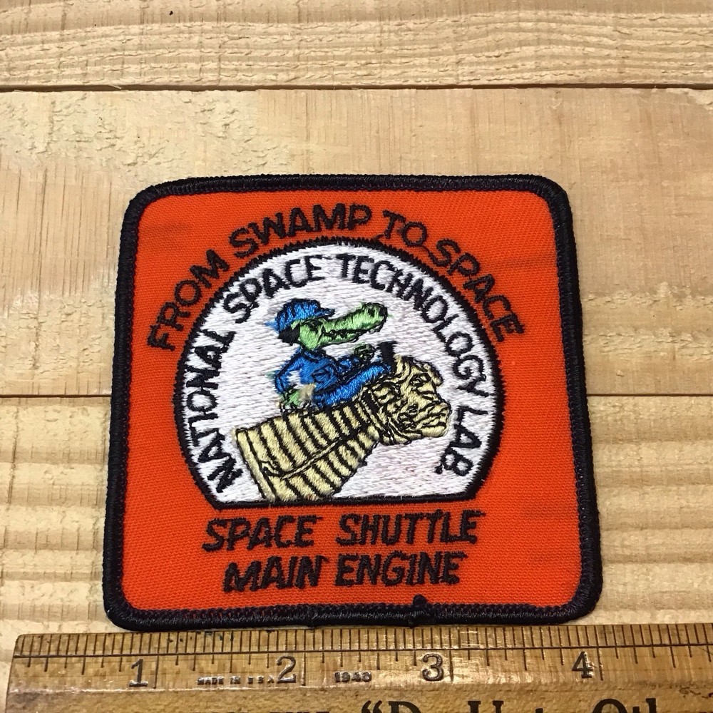 Vintage Space Shuttle Patch - National Space Technology Lab - Main Engine