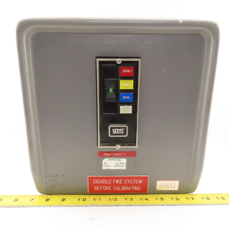 Scott Gas Detection Systems 40008010 Fire System Calibration Unit
