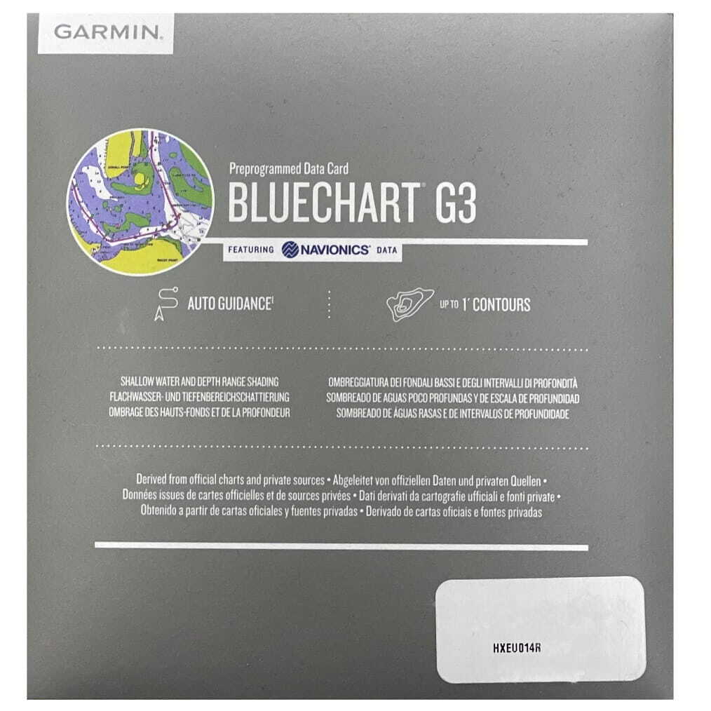 Garmin BlueChart G3 HD HXUS030R Southeast Caribbean Islands USVI Chart micro SD