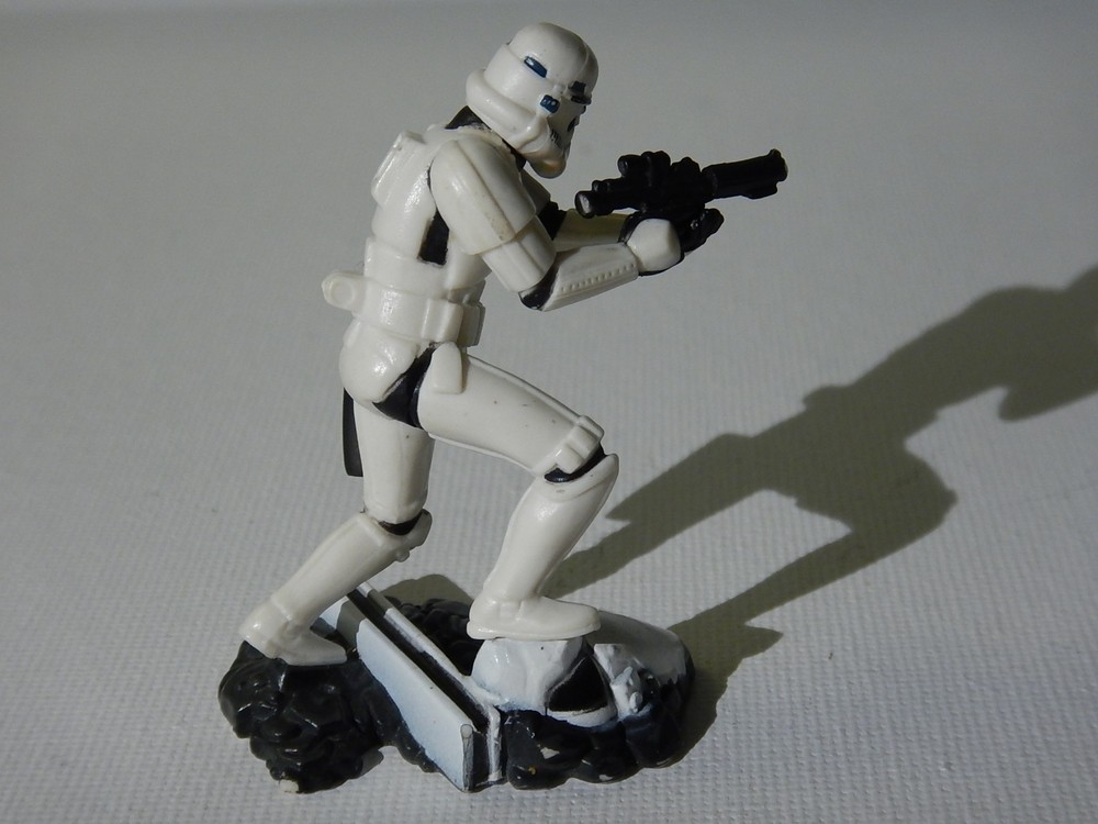 2006 LFL Hasbro Poseable Stormtrooper PVC 2.5" Cake Topper