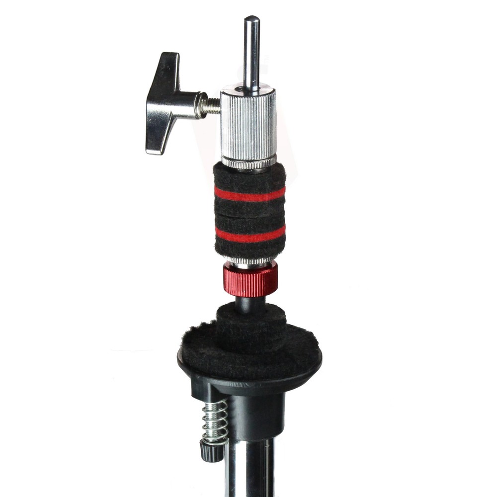 GRIFFIN 2-PACK Snare Stand & Hi-Hat Pedal | Drum Hardware Pull Chain Chrome Set