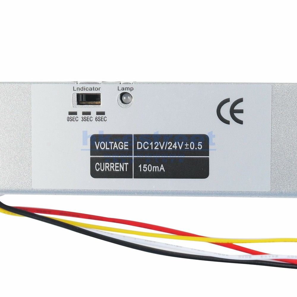 Electric Drop Bolt Lock Security System Fail-Safe Control Easy To Install DC12V