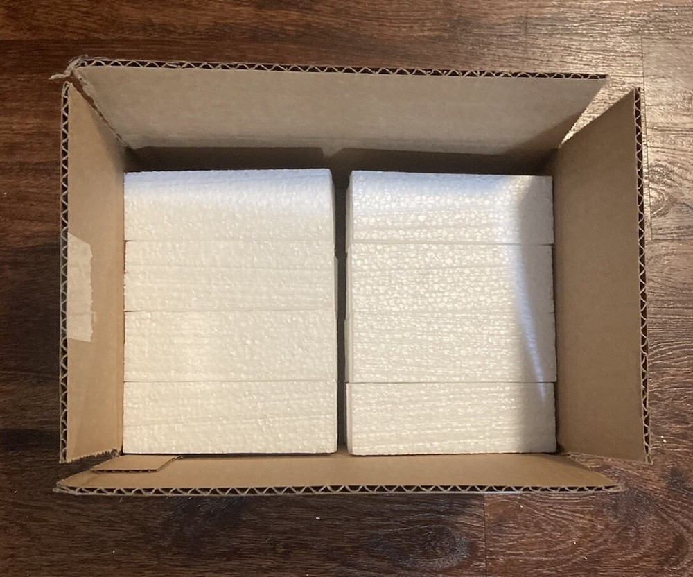 Foam INSERTS for NINTENDO NES BOXES - Lot of 40 Inserts Only