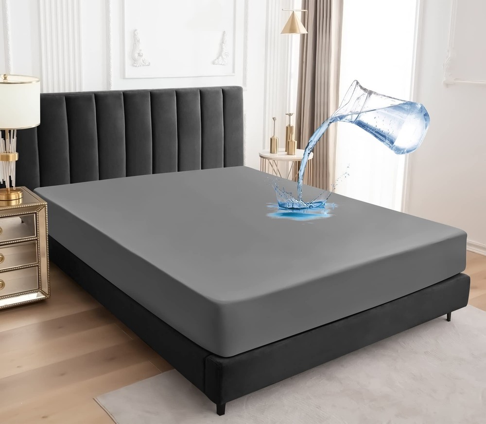 Sufdari Full Size Mattress Protector,Waterproof Mattress Protector,Fitted She...