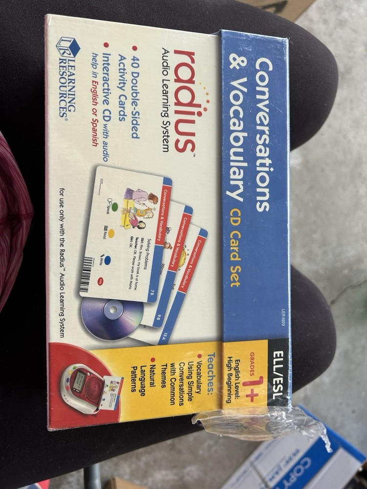 Learning Resources Radius System – 2 Machines + 15 Reading & ESL Sets