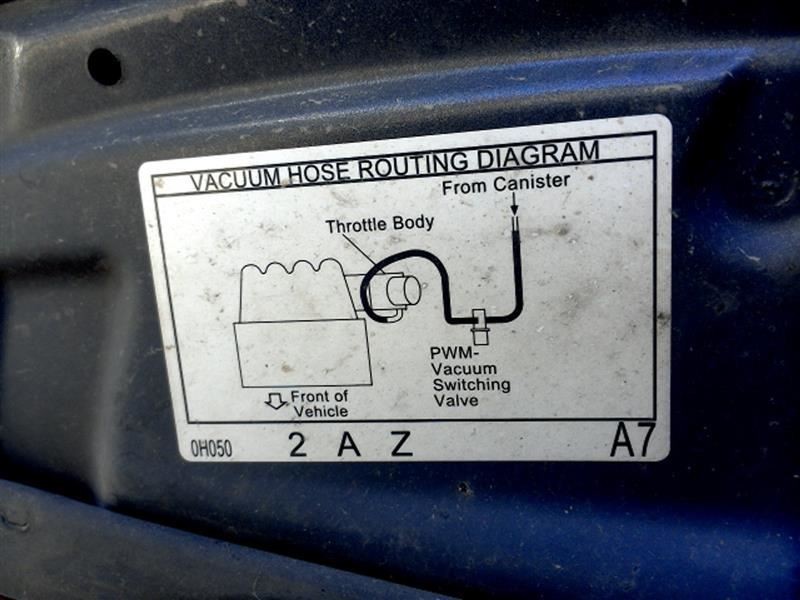 2007 TOYOTA CAMRY 2.4L CHASSIS ECM TPMS COMPUTER CONTROL MODULE ASSEMBLY