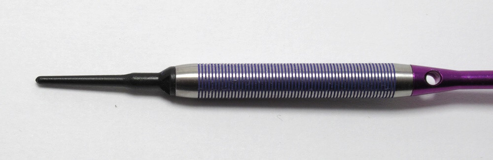 Purple Micro Edge 18g Soft Tip Darts - 90% Tungsten with Extras + Tracking