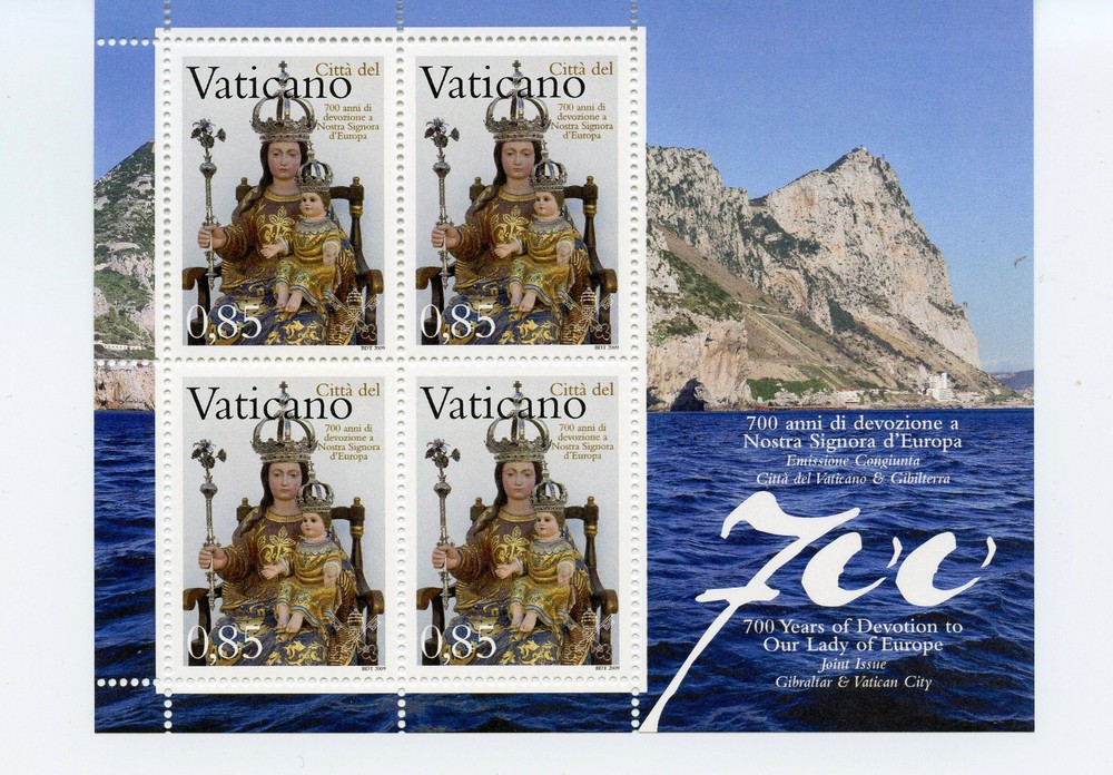 Vatican sc1402 souvenir sheet s/s