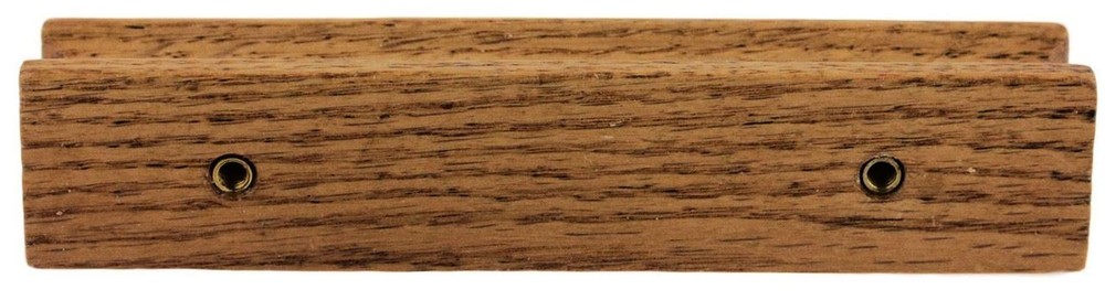 3" Solid Oak Wooden Pull