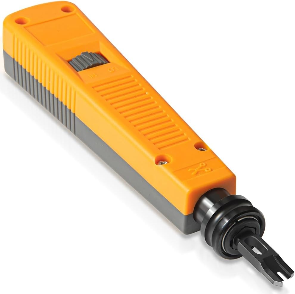 110 Punch Down Tool, Smooth-Cutting, Durable, Easy-to-Use Keystone Punch Down To