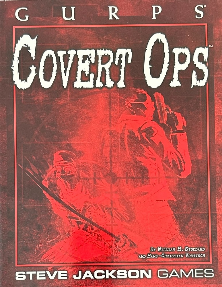 GURPS Covert Ops Steve Jackson Games RPG Softcover Book