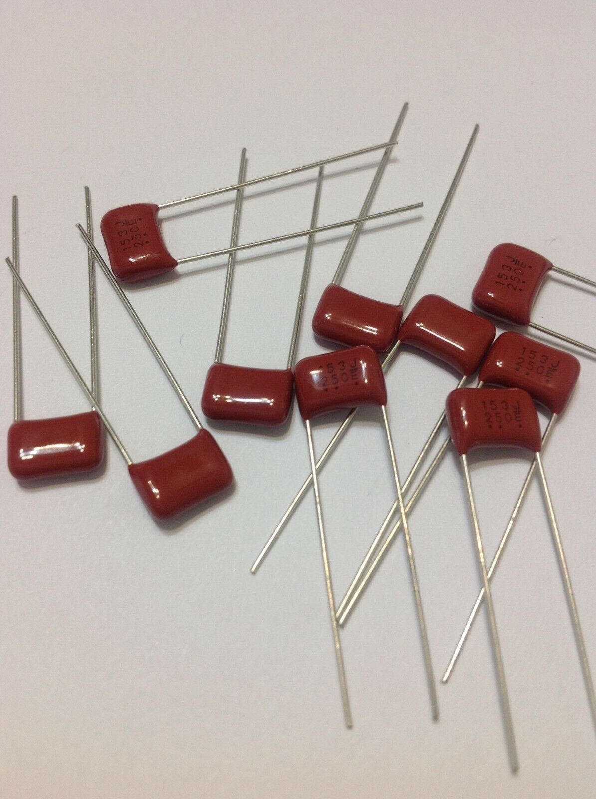 10 pack .015uf 250v 5% Tolerance Polyester Radial Guitar Tone Capacitors ECQ-E