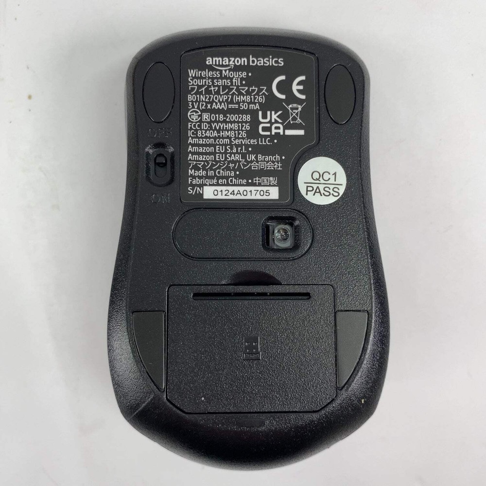 Amazon Basics Wireless Mouse HM8126