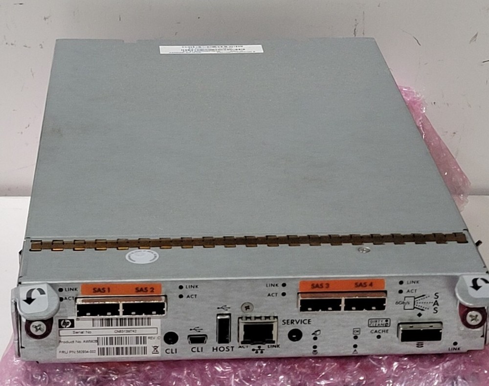 HP Storageworks P2000 Storage Array Controller Model AW592B