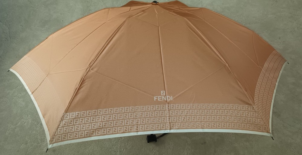 Fendi Folding Umbrella Zucca Logo