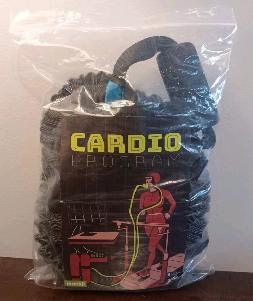 Monkii CARDIO PROGRAM Training DynaForce Resistance Bungee Set 20/25 lb Tension
