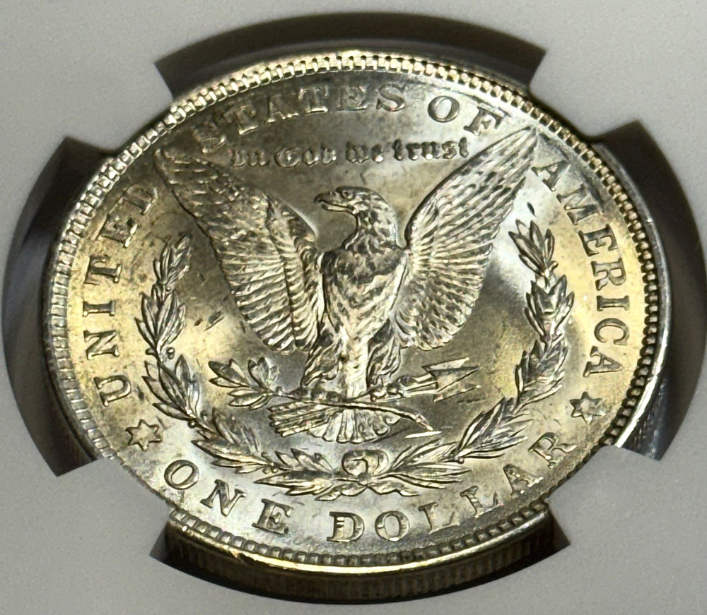 1921 Morgan Silver Dollar $1 | NGC MS63 | Final Year Issue | Choice Uncirculated