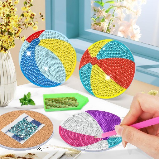 6Pack Diamond Coasters