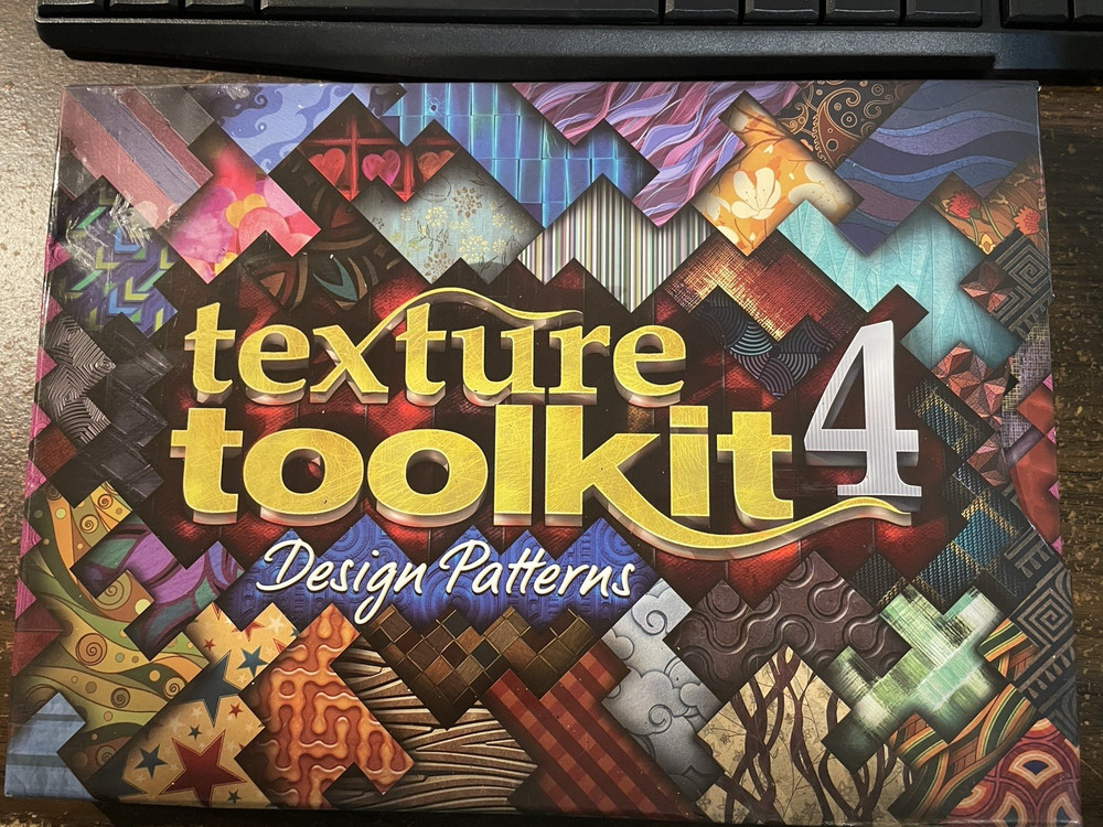 Digital Juice Texture Toolkit 4 Design Patterns w/ Case & install Disc