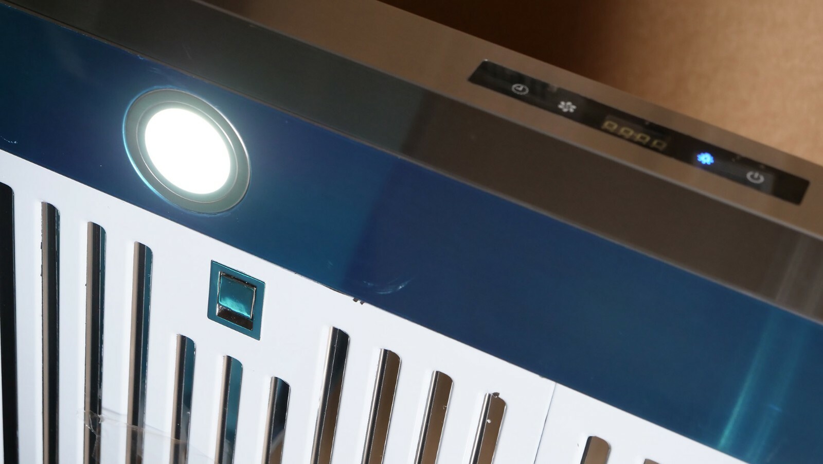 30 INCH WALL MOUNT VENT HOOD (OPEN BOX) STAINLESS STEEL, PERMANENT FILTERS, LED