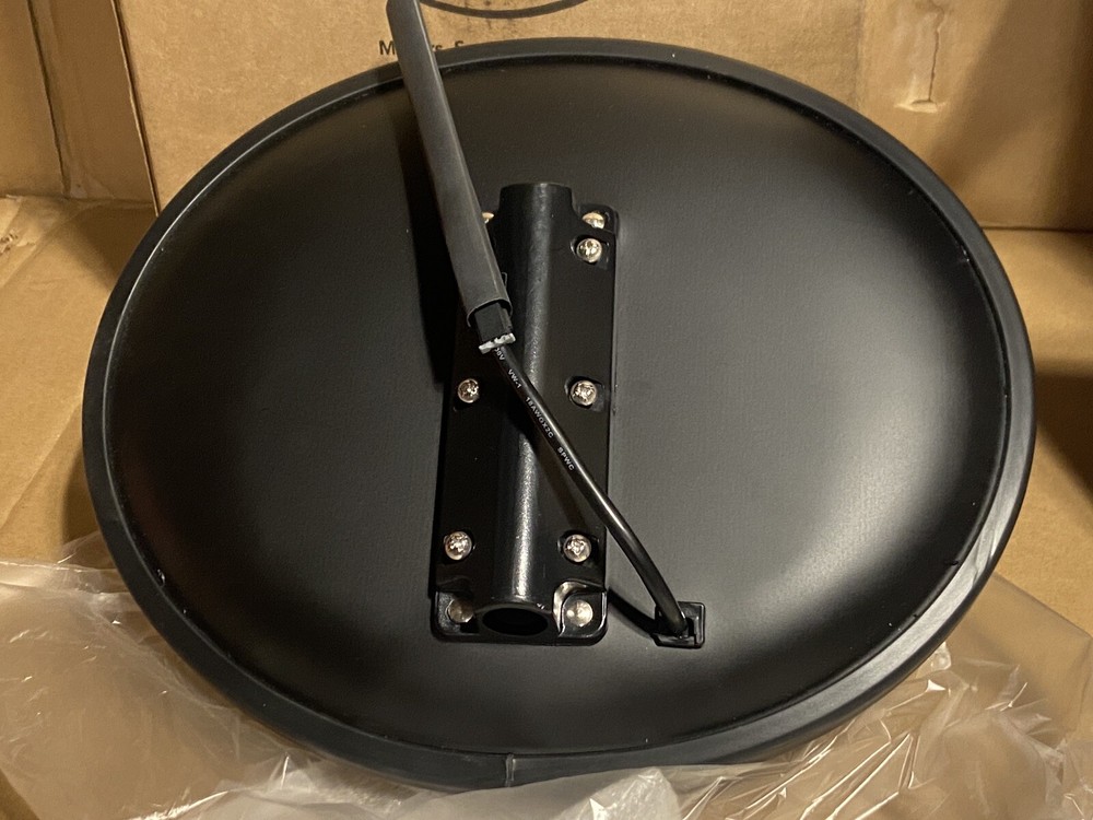 Rosco Hawk-Eye Elliptical Heated Vertical Tunnel Mount Internal Harness Mirror