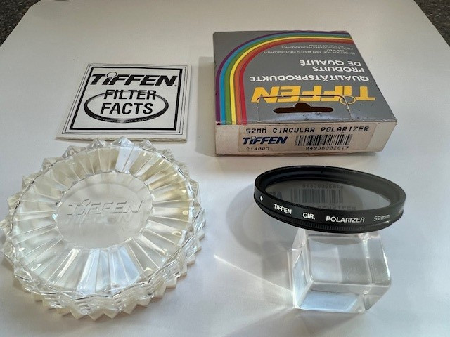 Tiffen 52mm Cicular Polarizer Camera Lens Filter