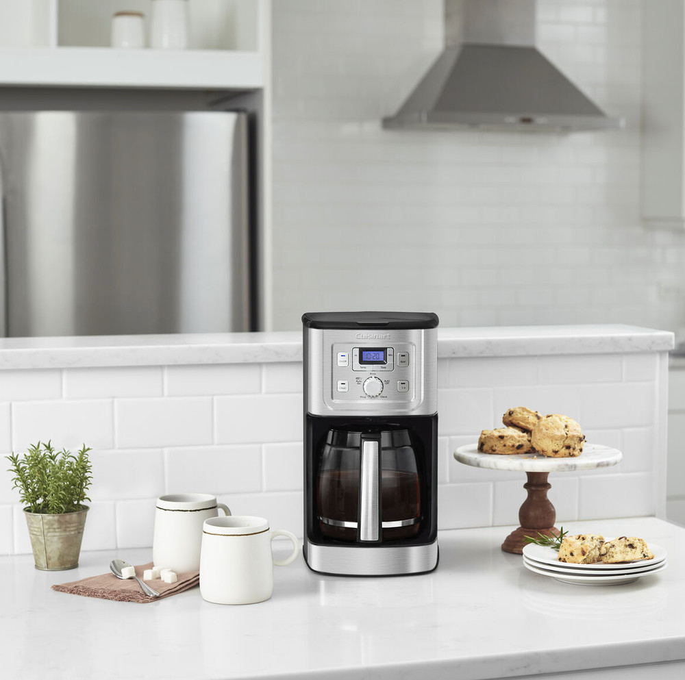 Cuisinart Coffeemaker CBC-7400PC Self Clean 14-Cup Brew Central Programmable