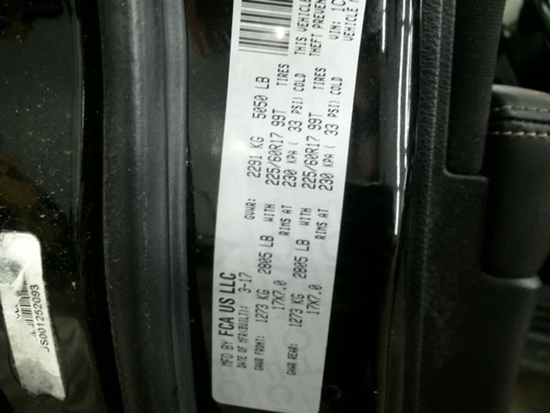 CHEROKEE 2017 Glove Box 104530885