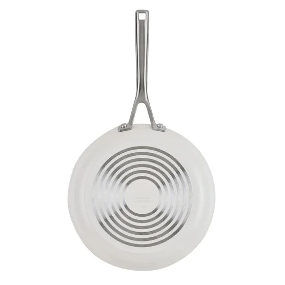 KitchenAid 11-Piece Hard-Anodized Ceramic Nonstick Cookware Set White New