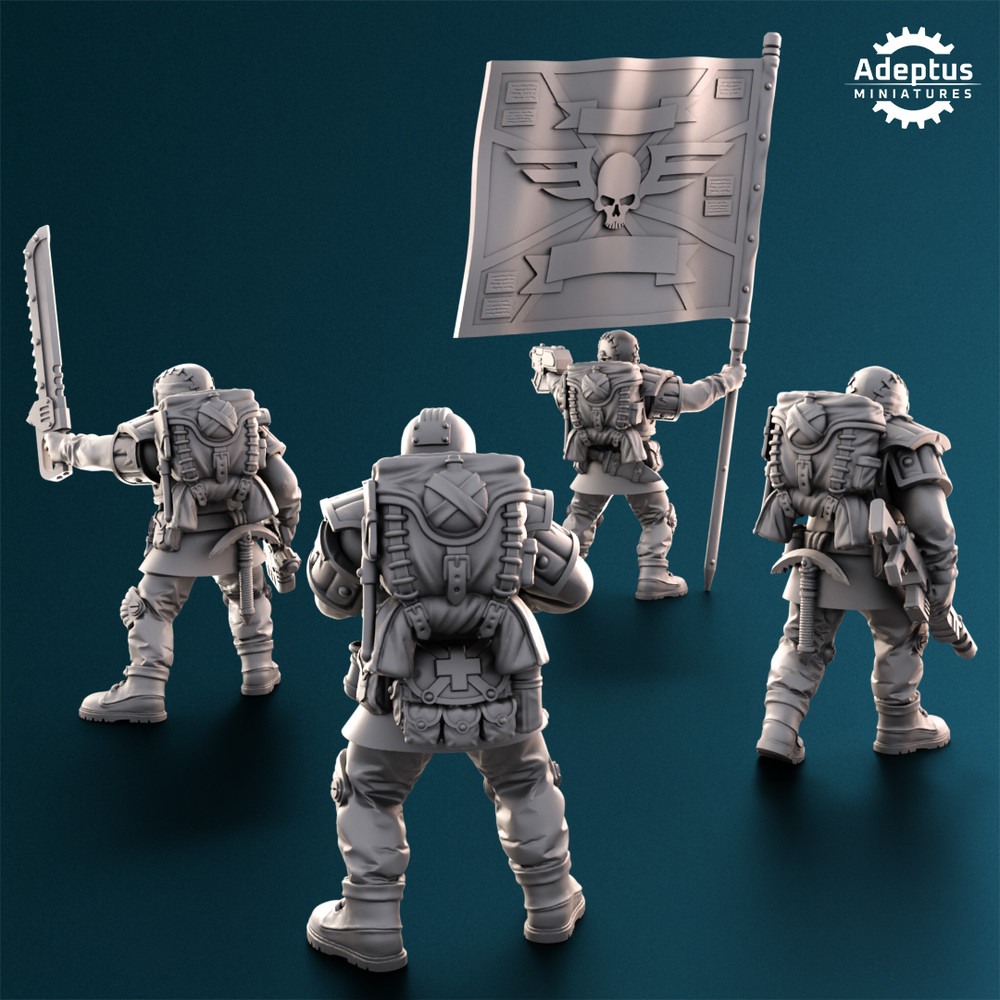 Command Squad - Winterline Forces - Set of 4