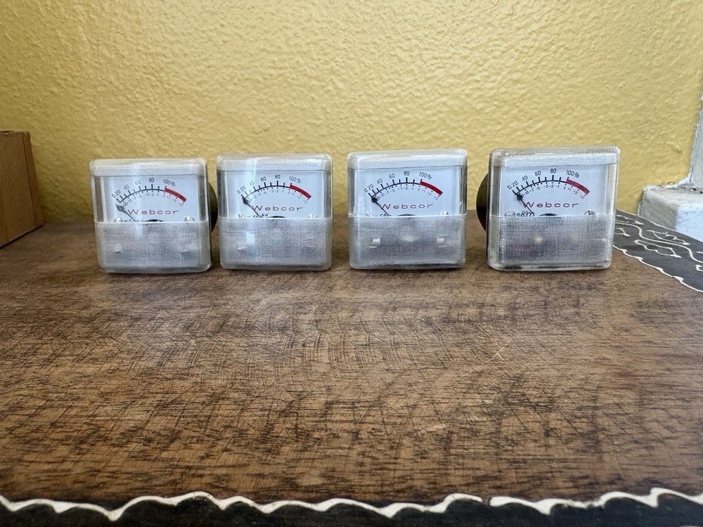 Webcor VU Volume Meter