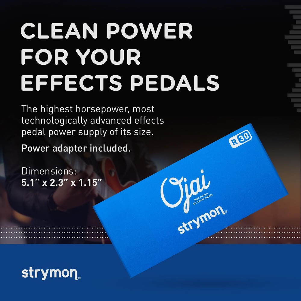 Strymon Ojai R30 High Current DC Power Supply