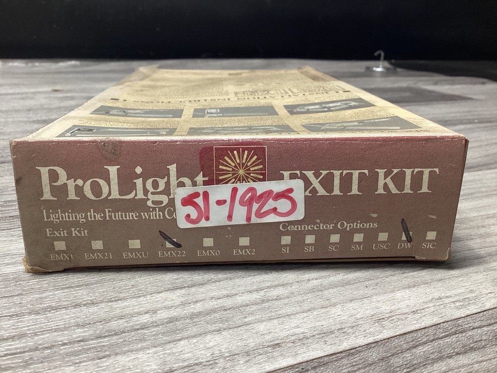 PROLIGHT INC EMX22 DW EXIT KIT #105C142PR4