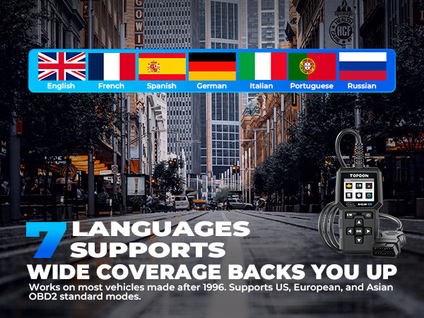 2025 TOPDON ArtiLink 400 Car Code Reader Check Engine Fault