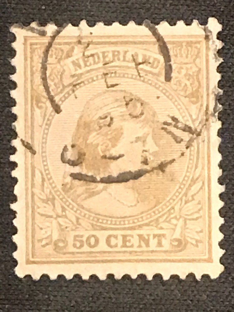 Netherlands SC #47 Used Tiny Tear 1894